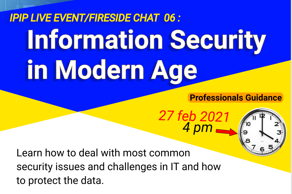 Information Security in Modern Age